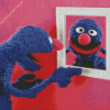 Cute Grover Diamond Painting