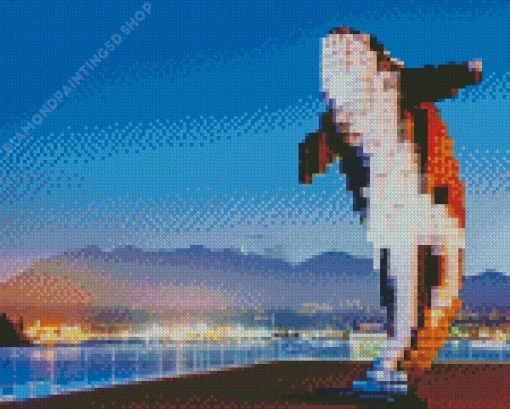Digital Orca Diamond Painting