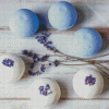 Lavender Bath Bombs Diamond Painting