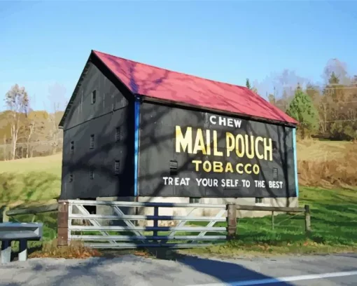 Mail Pouch Barn Diamond Painting