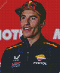 Marc Marquez Diamond Painting