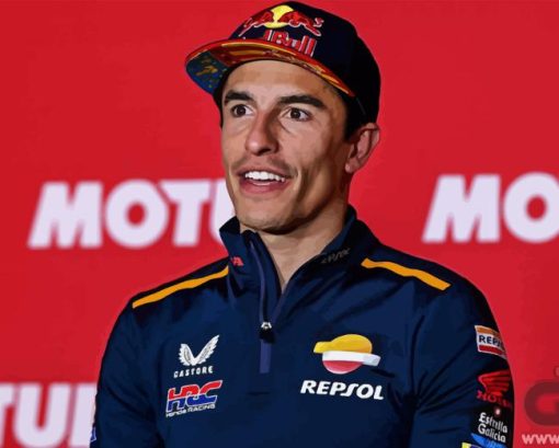 Marc Marquez Diamond Painting