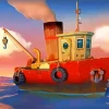Old Tug Boat Diamond Painting