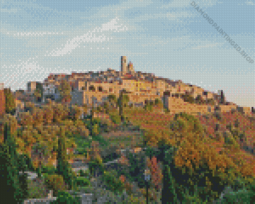St Paul De Vence Diamond Painting