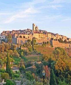 St Paul De Vence Diamond Painting
