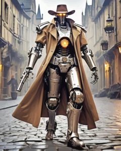 Steampunk Cowboy Diamond Painting