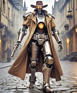 Steampunk Cowboy Diamond Painting