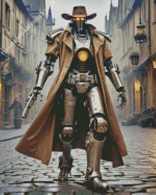 Steampunk Cowboy Diamond Painting