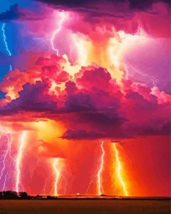 Stormy Clouds Diamond Painting