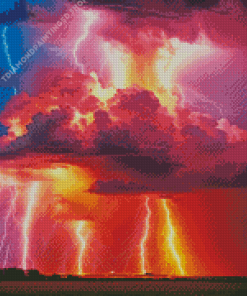 Stormy Clouds Diamond Painting