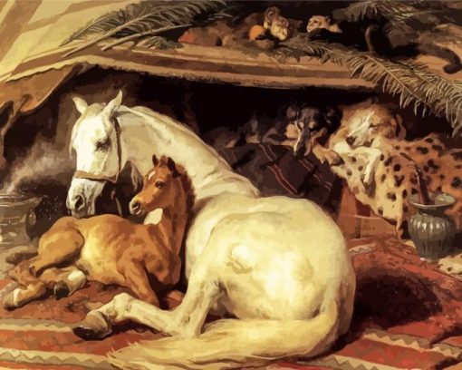 The Arab Tent Diamond Painting