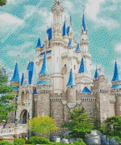 Cinderella Castle Diamond Painting