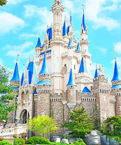 Cinderella Castle Diamond Painting