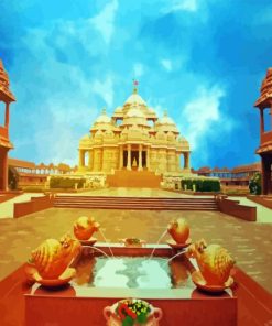 Akshardham Diamond Painting