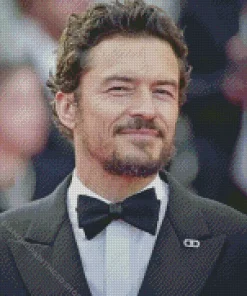 Orlando Bloom Diamond Painting
