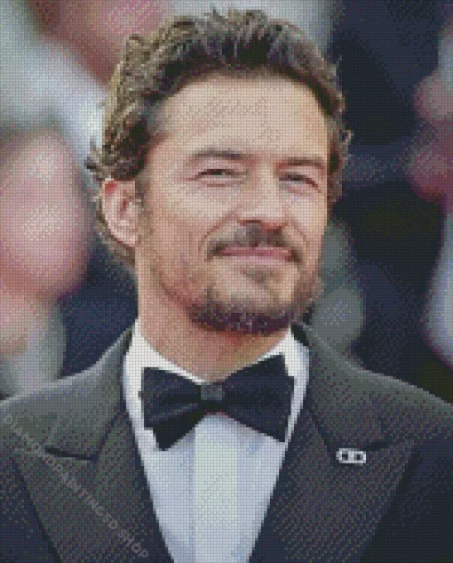Orlando Bloom Diamond Painting