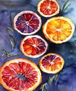 Blood Orange Art Diamond Painting
