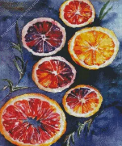 Blood Orange Art Diamond Painting
