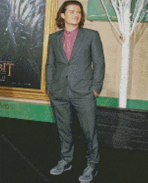 Orlando Bloom Actor Diamond Painting