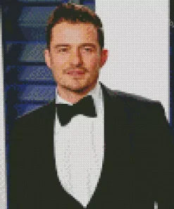 Chic Orlando Bloom Diamond Painting