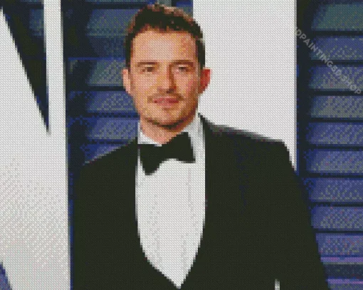 Chic Orlando Bloom Diamond Painting