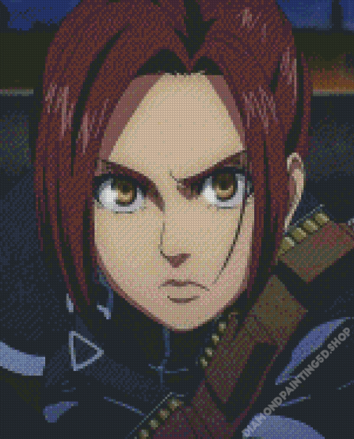 Sasha Attack On Titan Diamond Painting