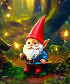 Fantasy Gnome Diamond Painting