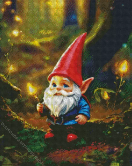 Fantasy Gnome Diamond Painting