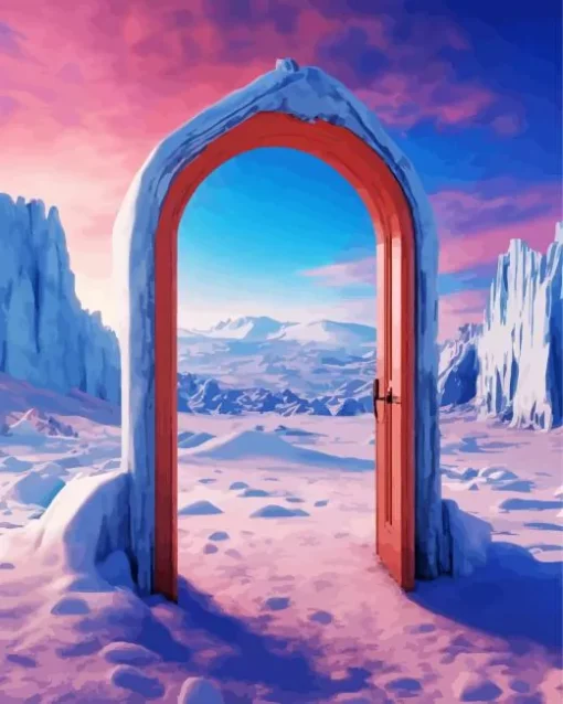 Fantastic Door Art Diamond Painting