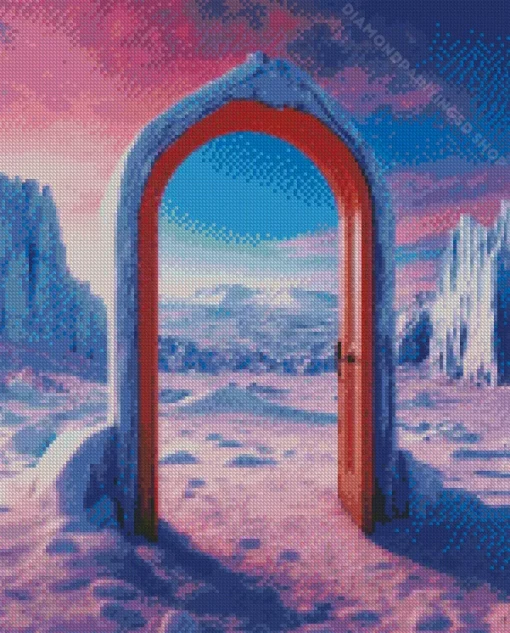 Fantastic Door Art Diamond Painting
