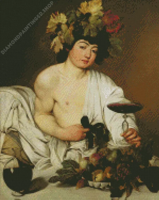 Bacchus Caravaggio Diamond Painting