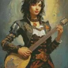 Bard Girl Diamond Painting