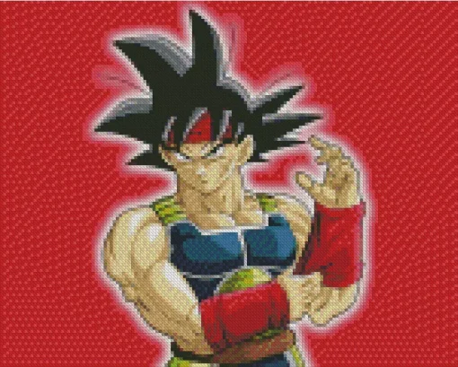Bardock Diamond Painting