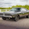 Black 1969 Charger Diamond Painting