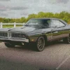 Black 1969 Charger Diamond Painting