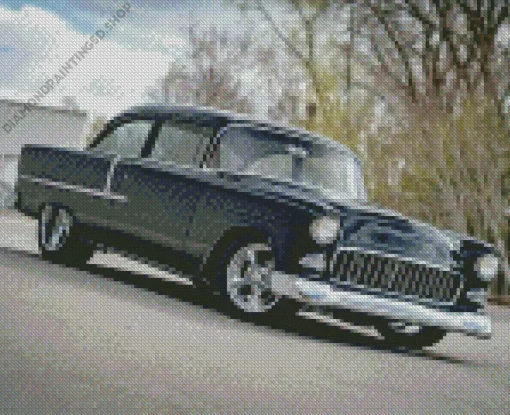 55 Chevy Bel Air Diamond Painting