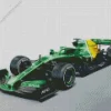 Black And Green F1 Diamond Painting