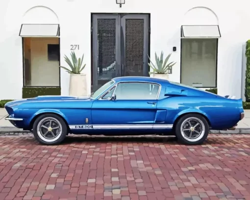 1960 Ford Mustang Diamond Painting