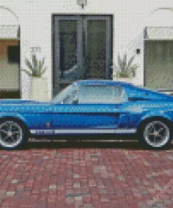 1960 Ford Mustang Diamond Painting