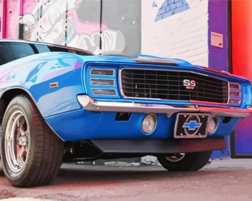1969 Camaro Car Diamond Painting