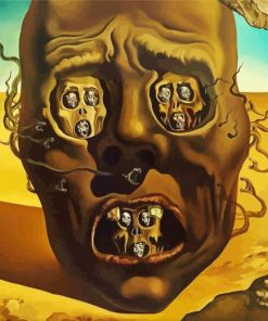 War Salvador Dali Diamond Painting