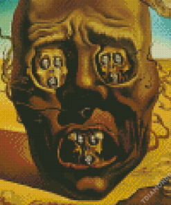 War Salvador Dali Diamond Painting