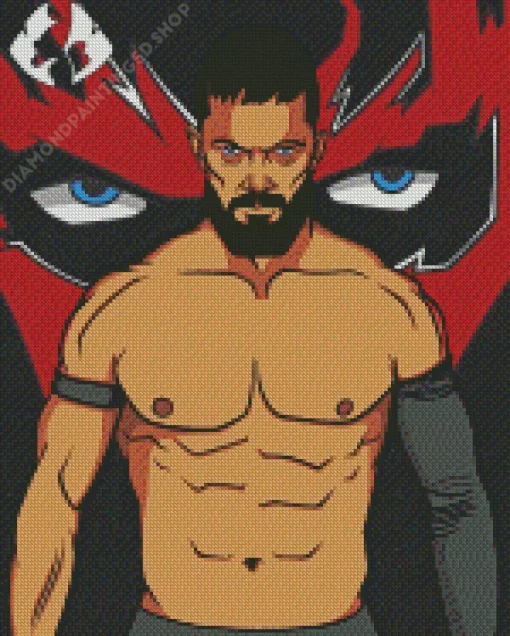 Finn Balor Art Diamond Painting