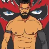 Finn Balor Art Diamond Painting