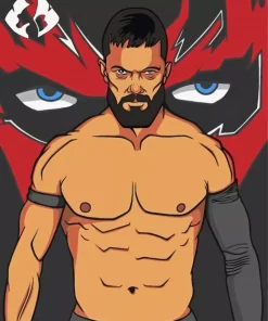 Finn Balor Art Diamond Painting