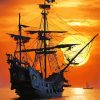 Big Pirate Ship Diamond Painting