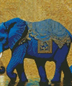 Big Elephant Diamond Painting