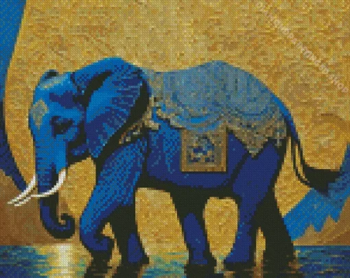 Big Elephant Diamond Painting