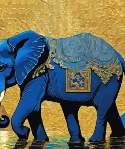 Big Elephant Diamond Painting