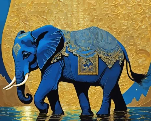Big Elephant Diamond Painting